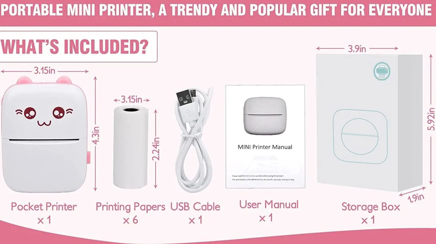 Pocket Mini Printer