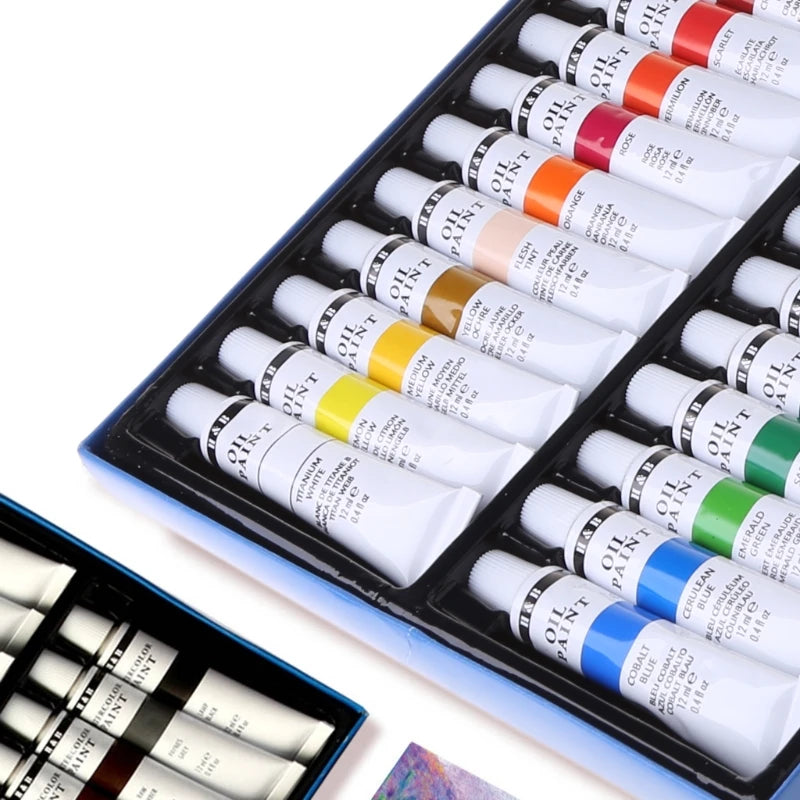 24 ct Professional Oil Paint Set