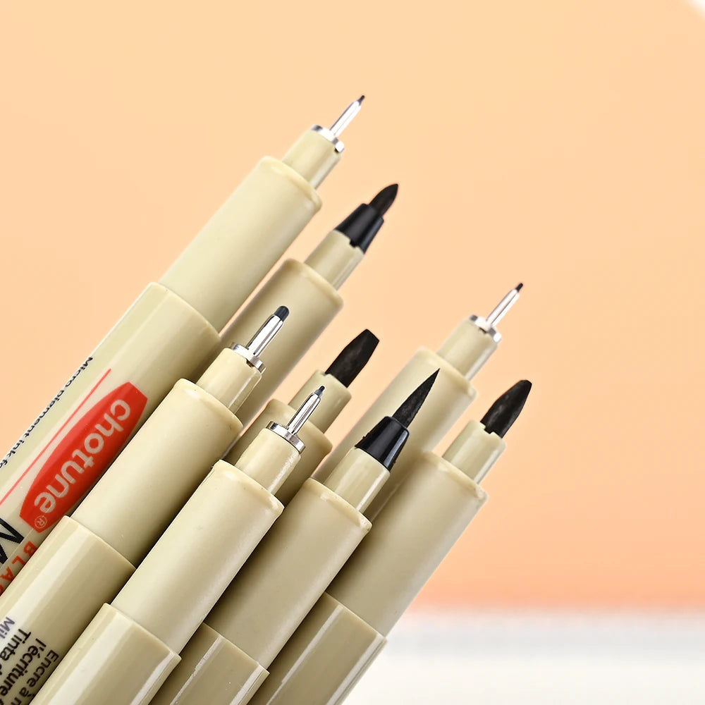 12 pcs Micron Mipor Pen Set