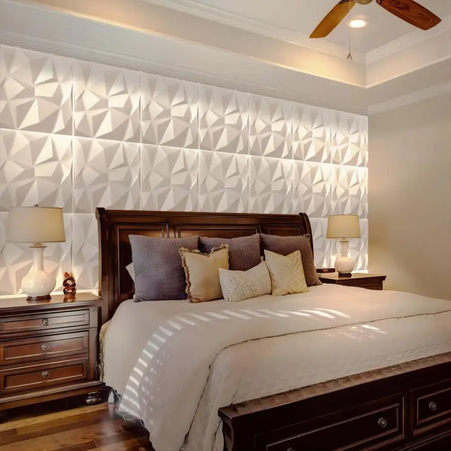 12pcs Decorative 3D Wall Panel