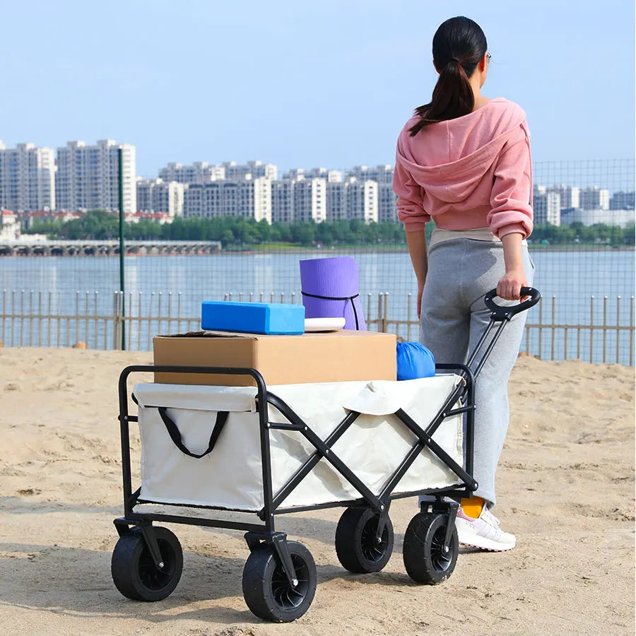 Heavy Duty Large Capacity Collapsible/Foldable Utility Wagon Cart