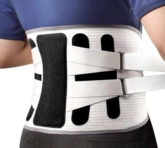 Durable Aluminum Plated Lumbar Support Belt