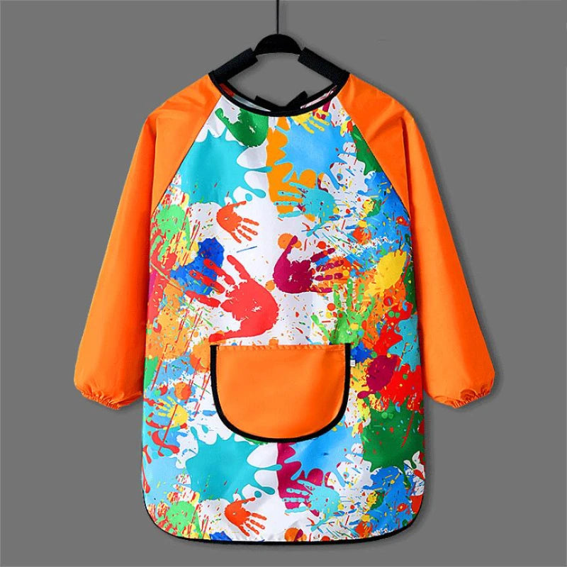 Children's Waterproof Painting Apron