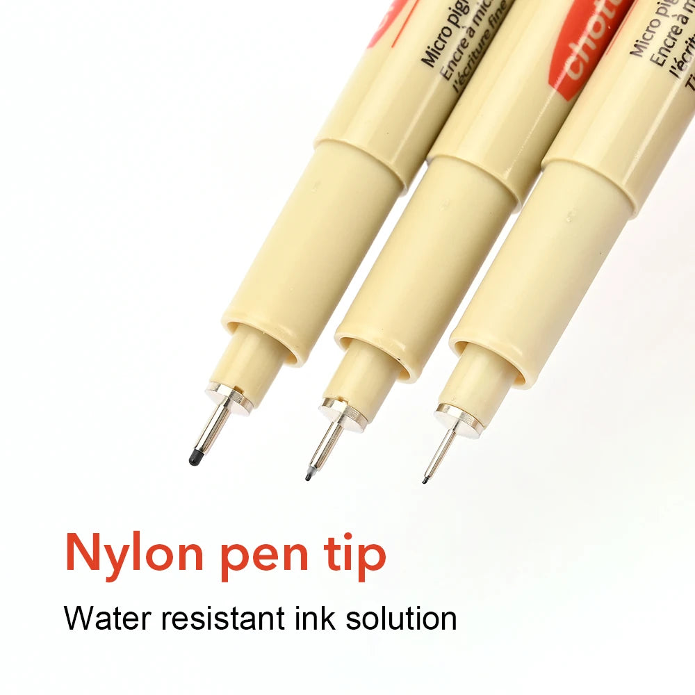 12 pcs Micron Mipor Pen Set