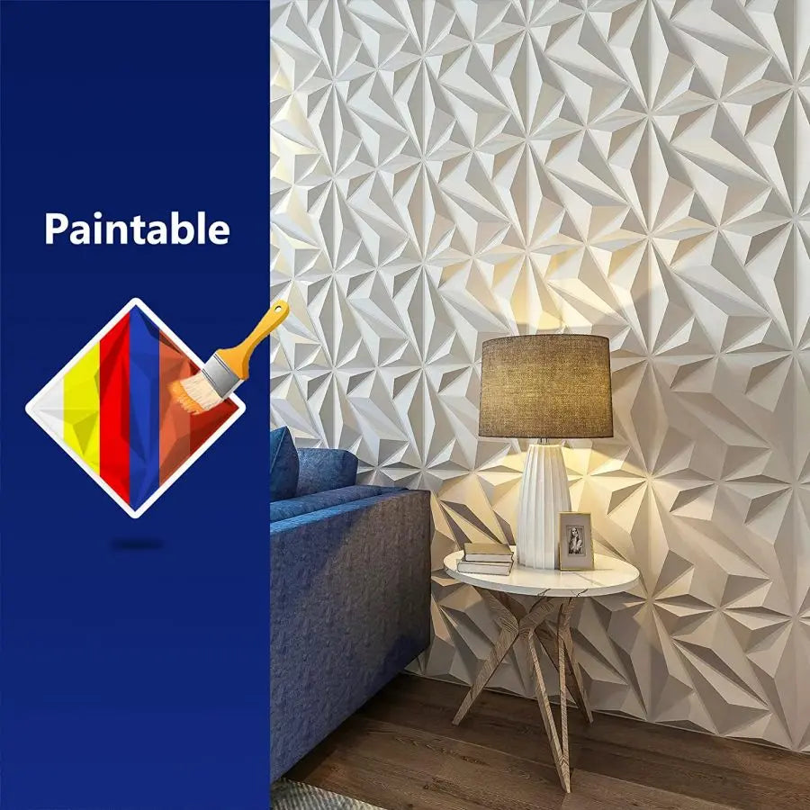 12pcs Decorative 3D Wall Panel