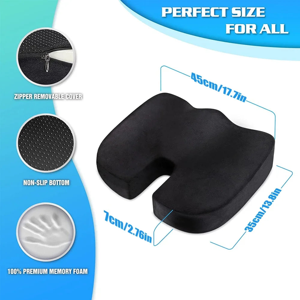 Memory Foam U-Shaped Chair Cushion