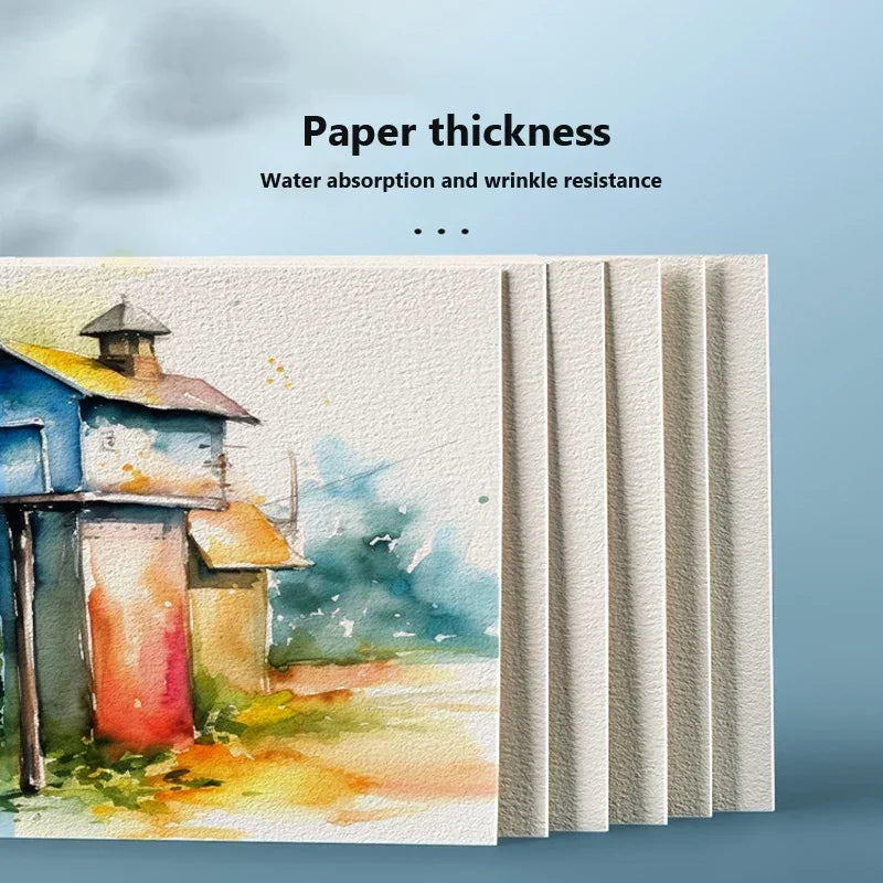 300g 25ct Watercolor Paper Cards