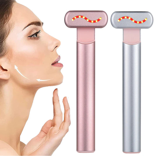 4-in-1 Fine Line Reducing Red Light Facial Wand