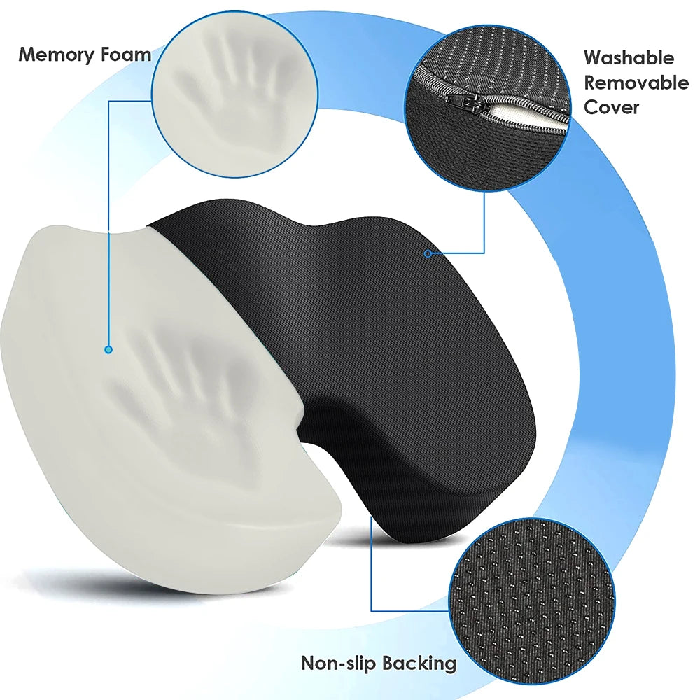 Memory Foam U-Shaped Chair Cushion