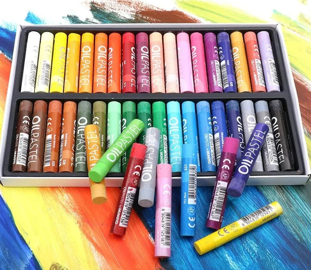 12, 25, 50ct Professional Oil Pastel Set