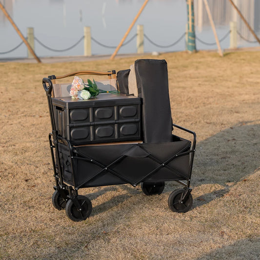 Heavy Duty Large Capacity Collapsible/Foldable Utility Wagon Cart