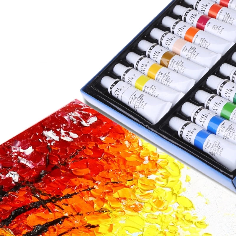 24 ct Professional Oil Paint Set